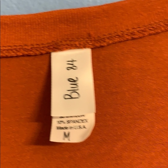 orange and lace Texas Longhorns women’s shirt Med - Picture 3 of 4